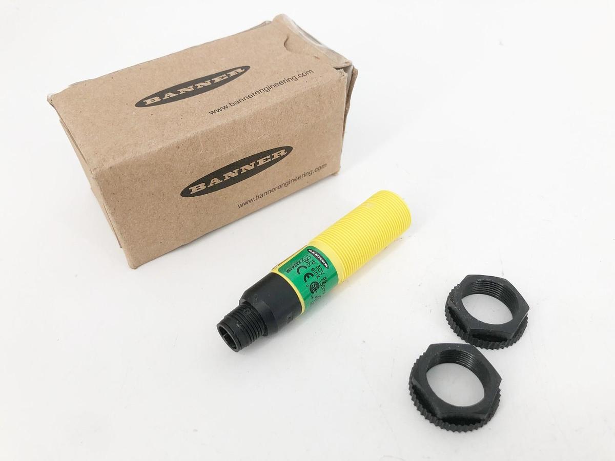 New Banner Engineering S18SN6LQ Photoelectric Sensor 10-30VDC 29511