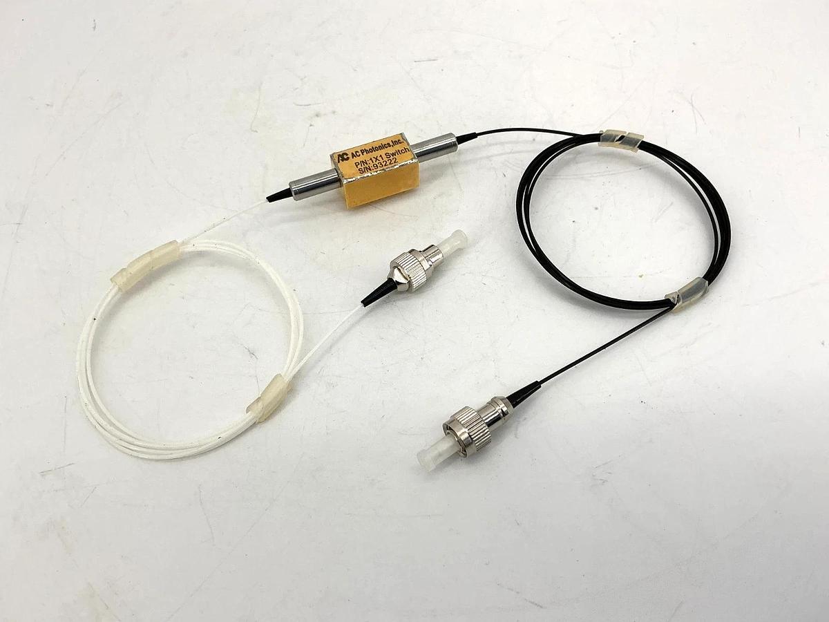 New AC Photonics 1X1-Switch Fiber Optic Switch MSL130101P2122D