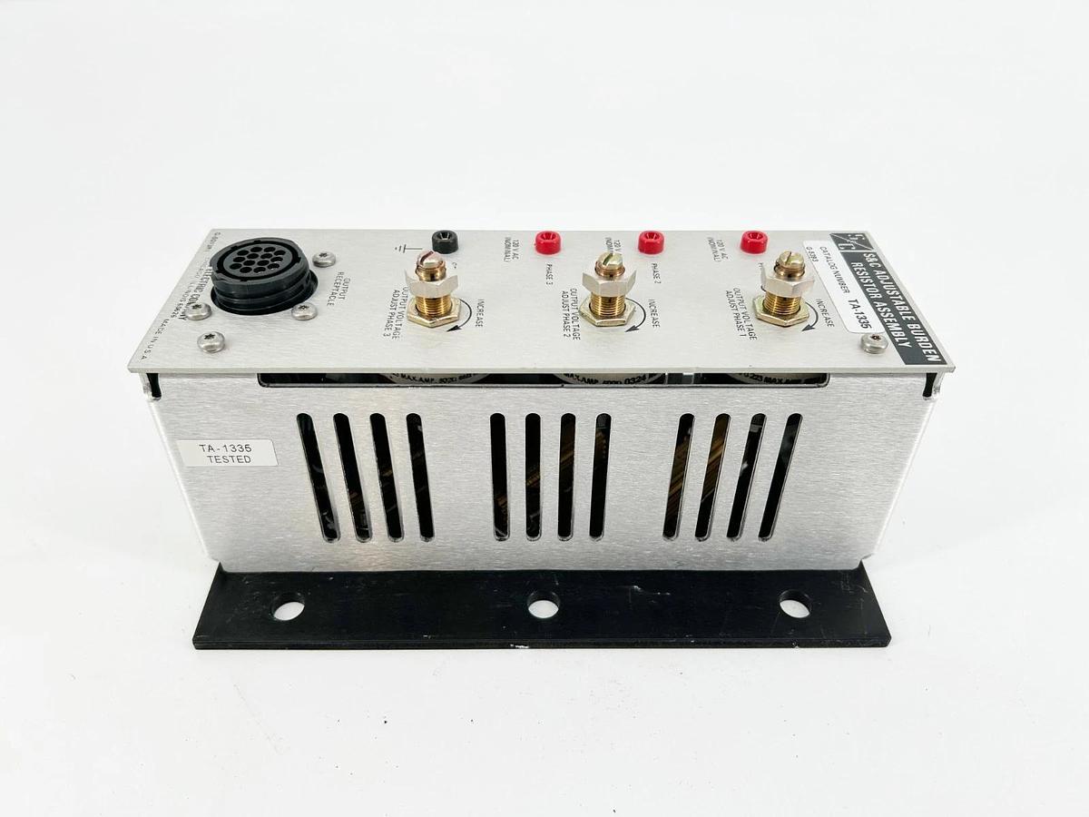 New S&C Electric TA-1335 Adjustable Burden Resistor Assembly 120VAC 3PH - No Box