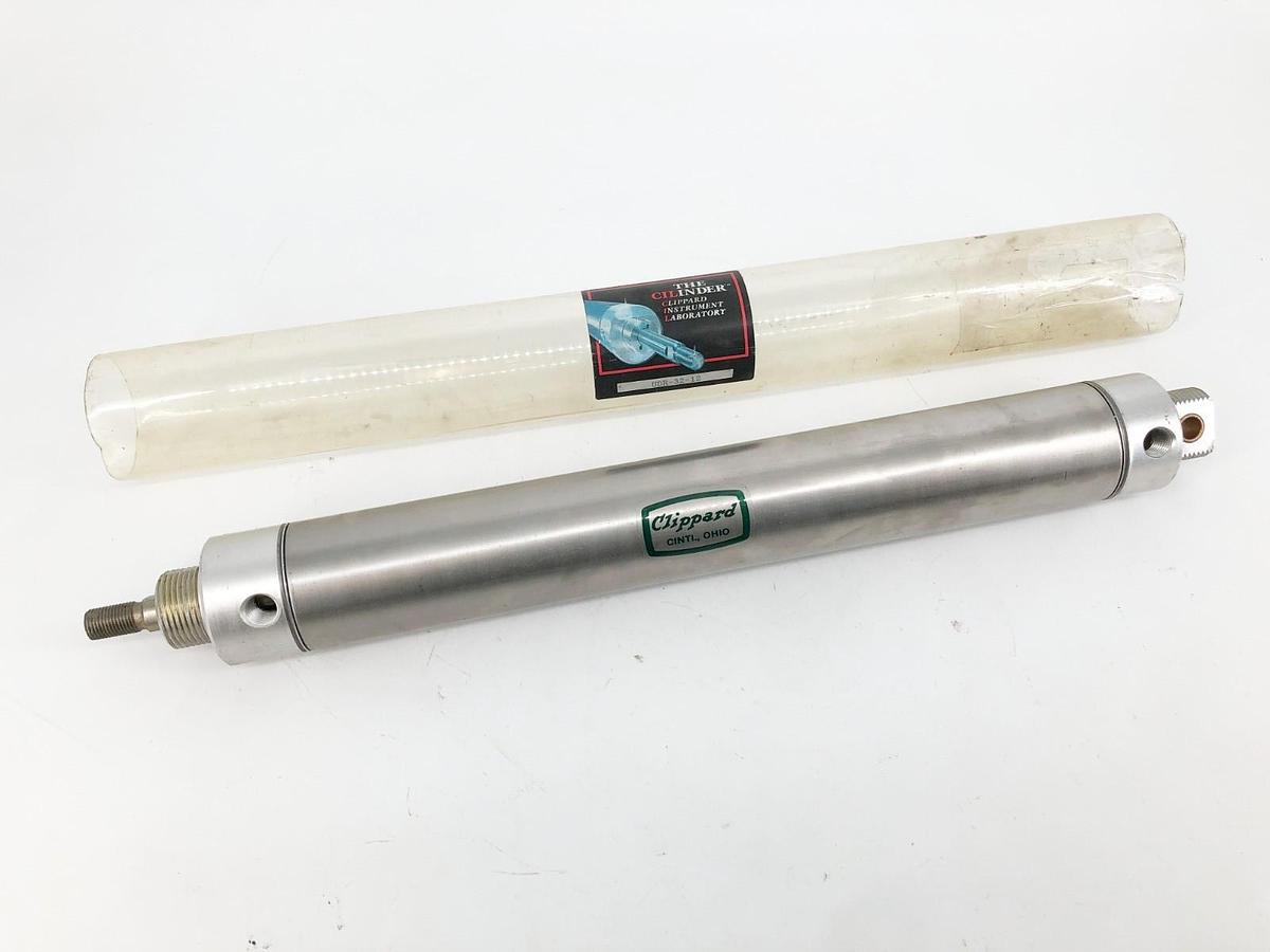 New Clippard UDR-32-12 Pneumatic Cylinder 2" Bore 12" Stroke