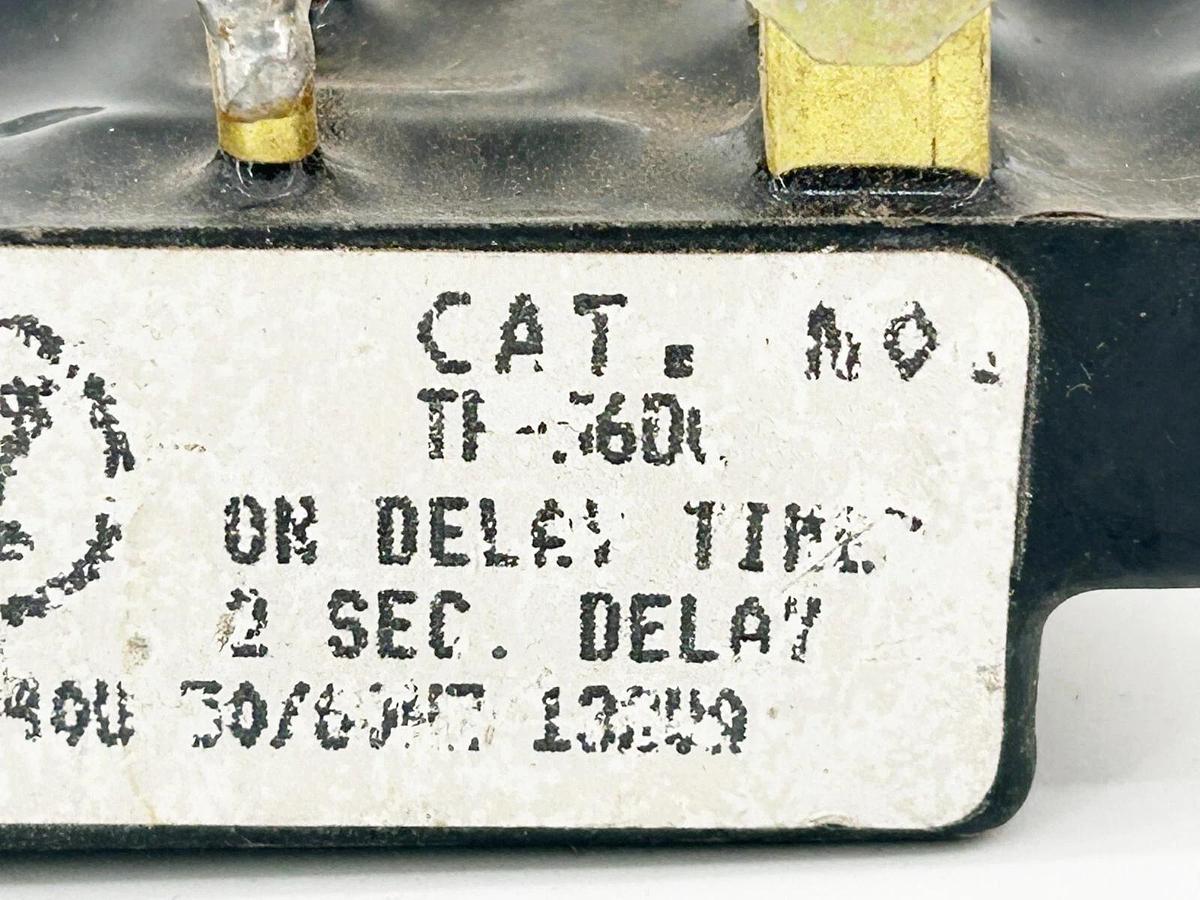 Used Westinghouse TF-56DL On Delay Timer 2 Second Delay 100-240V 50/60Hz