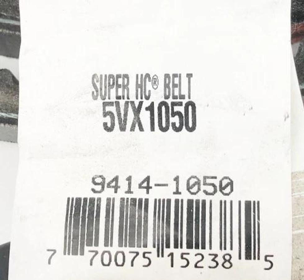 New Gates 5VX1050 Super HC Cogged V-Belt 9414-1050 - No Box