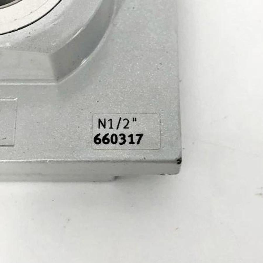 Lot of 2 New Festo 660317 Endplates N1/2" - No Box