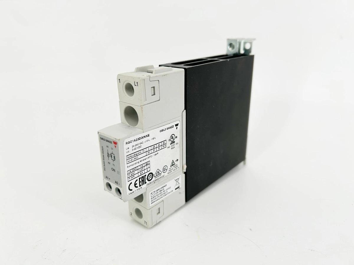 New Carlo Gavazzi RGC1A23D30KKE Solid State Relay 230V 30A 800VP - No Box