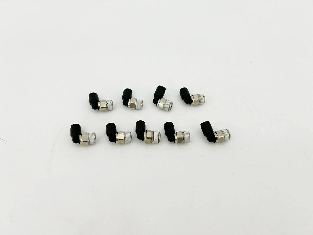 Lot of 9 New 98200 Male Elbows BSPT, 4mm Tube, 1/8" Thrd