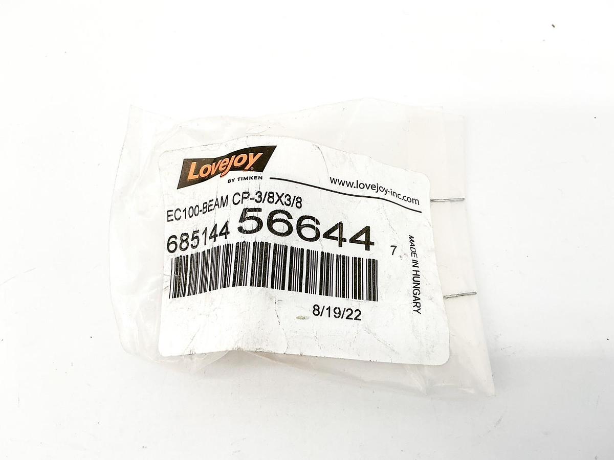 New Lovejoy 68514456644 Flexible Coupling EC1000-Beam CP-3/8X3/8