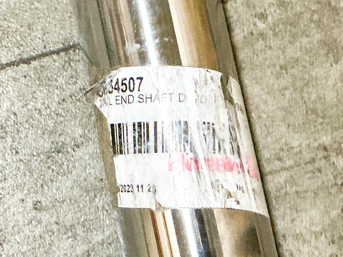 New Honeywell 6702139-8753640#004 Polished Shaft 76"L 1/2" OD 6654507