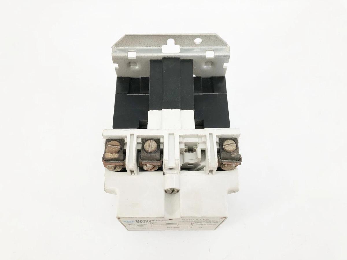 Used Westinghouse A201K1BA Non-Rev Contactor Model J 6710C54G02 120V 27A 230V 3HP