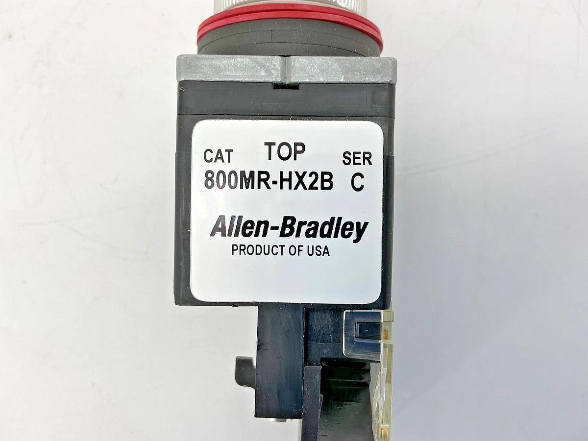 New Allen Bradley 800MR-HH2BLD1K Ser C Selector Switch Unit 2Pos 1NO
