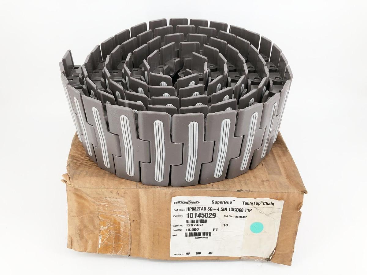 New Rexnord HP882TAB SG-4.5IN 1SGD60 T1P Chain 10 FT. 10145029 8141512