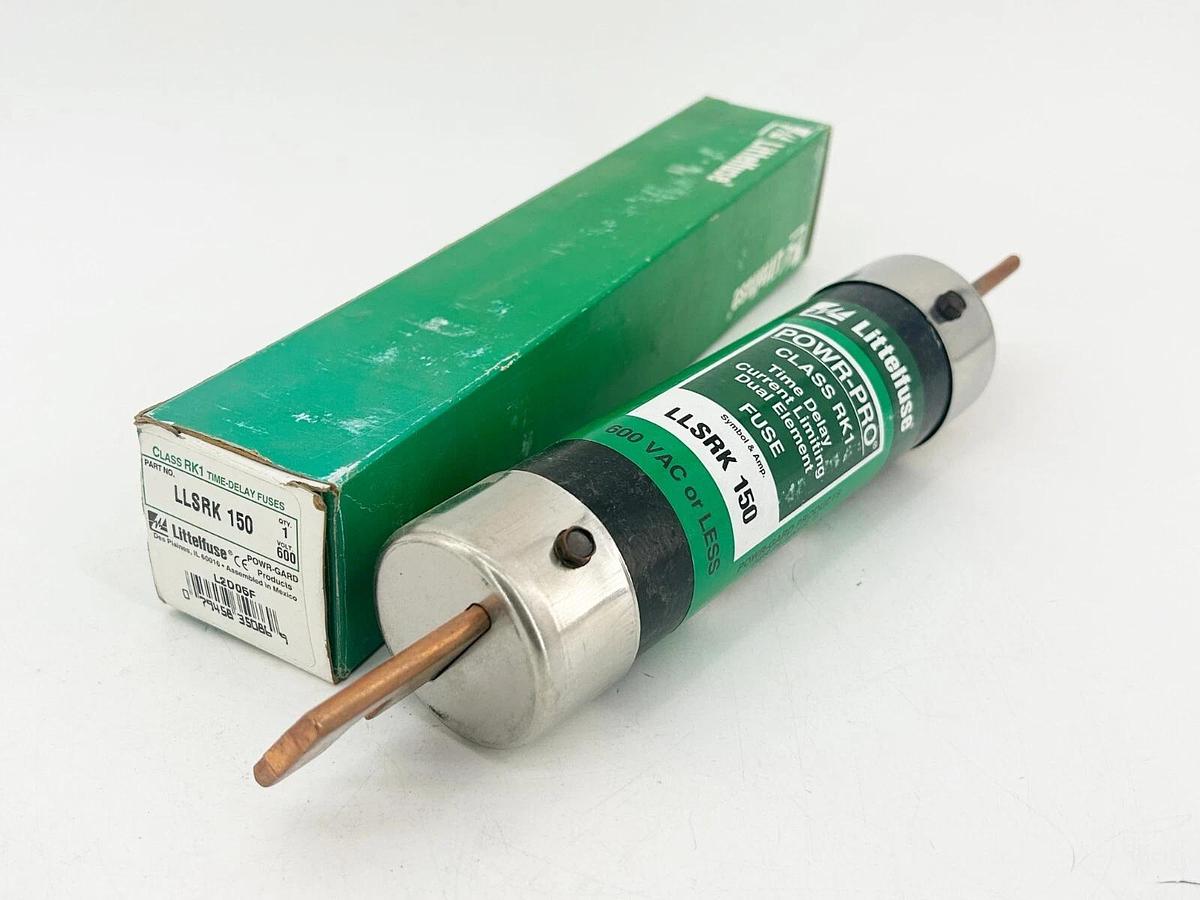 New Littelfuse LLSRK150 Time Delay Dual Element Fuse 150A 600V Class RK1