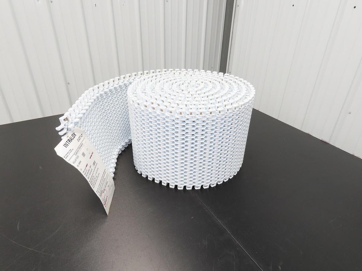 New Intralox 52402081 Belt Series 2400 8" x 46" Polypropylene Blue - No Box