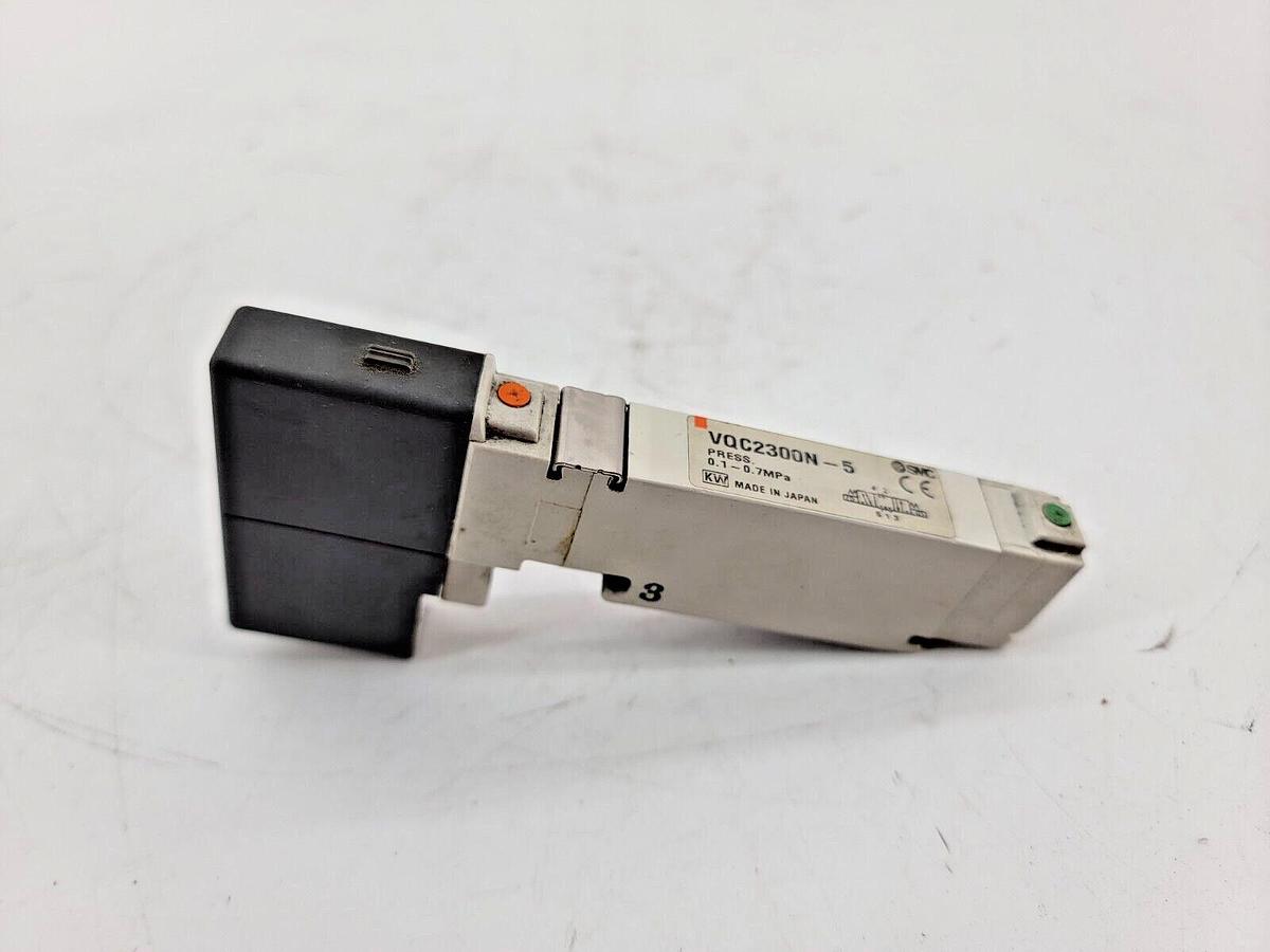 Used SMC VQC2300N-5 Solenoid Valve 24VDC 0.1~0.7MPa