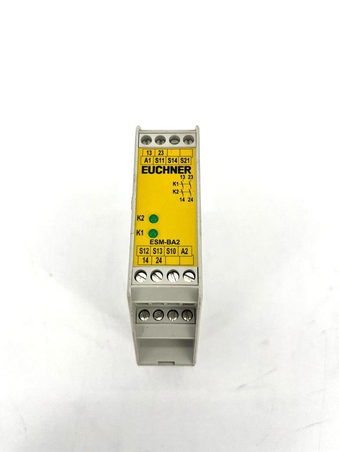 New Euchner ESM-BA201 Safety Relay 085610 24V 2 Contacts