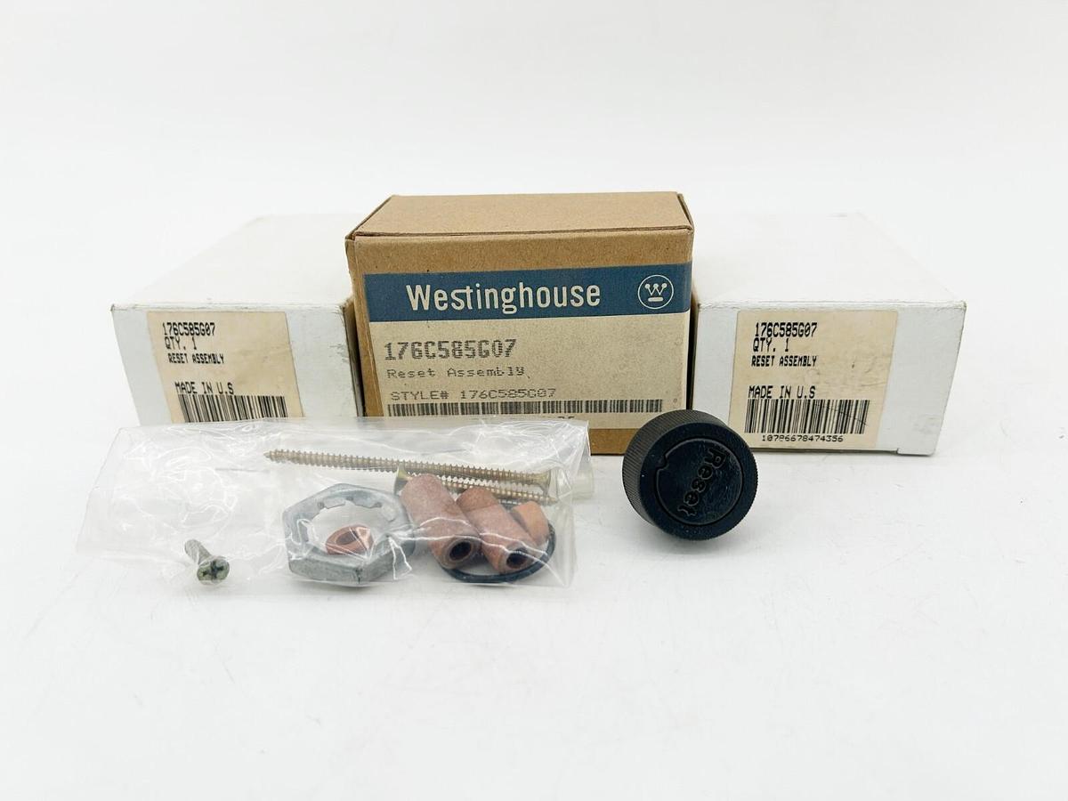 New Lot of 3 Westinghouse 176C585G07 Reset Assembly