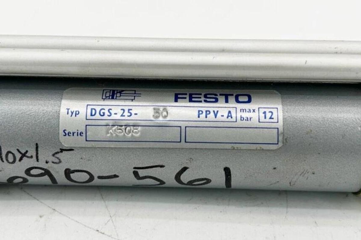 New Festo DGS-25-50-PPV-A Pneumatic Cylinder 12Bar K508