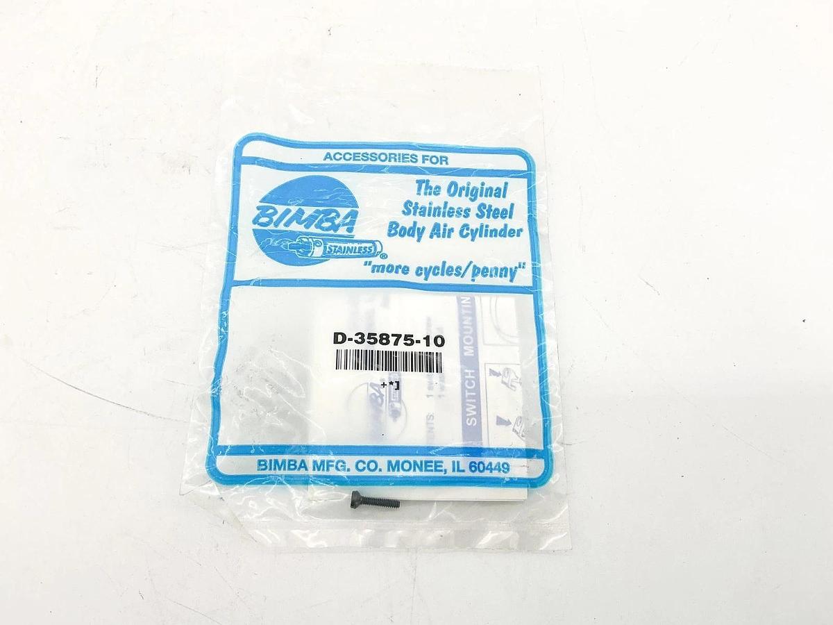 New Lot of 4 Bimba D-35875-10 Band Mounting Kit