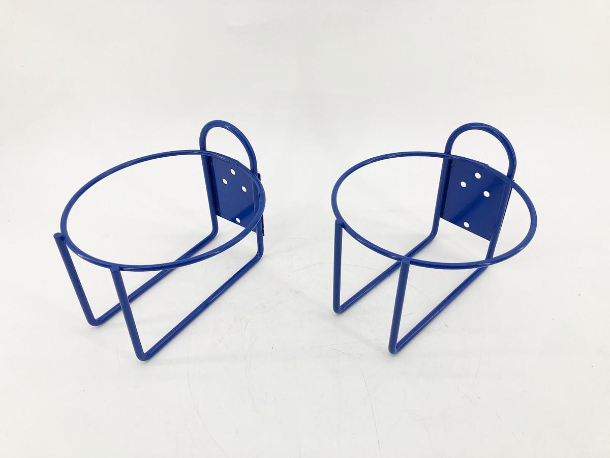 Lot of 2 New Impact 30F086 Blue Brackets 5-7/8" Lg 6-1/8" Wd 6-3/4" Ht - No Box