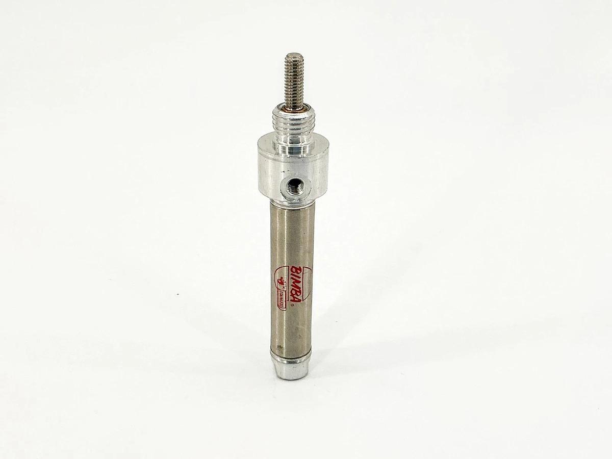 New Bimba 011-DB Pneumatic Cylinder 7/16" Bore 1" Stroke Stainless Steel -No Box