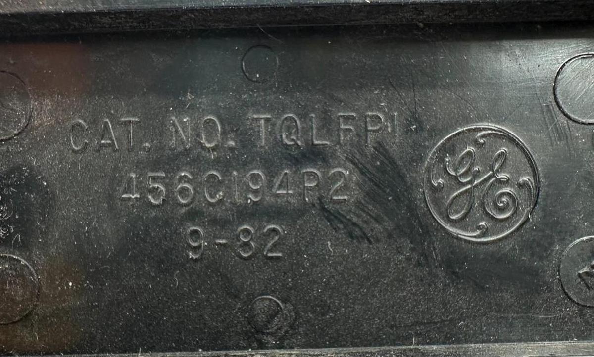 Lot of 8 General Electric TQLFPI Filler Plate 1"x2-1/2" 456CI94P2 - No Box
