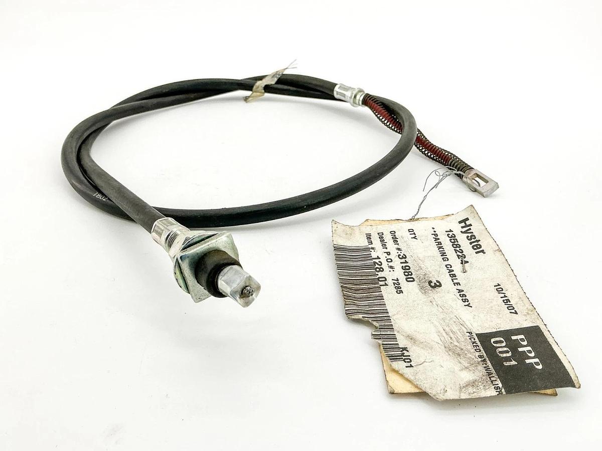 New Hyster 1358224 Parking Brake Cable Assembly - No Box