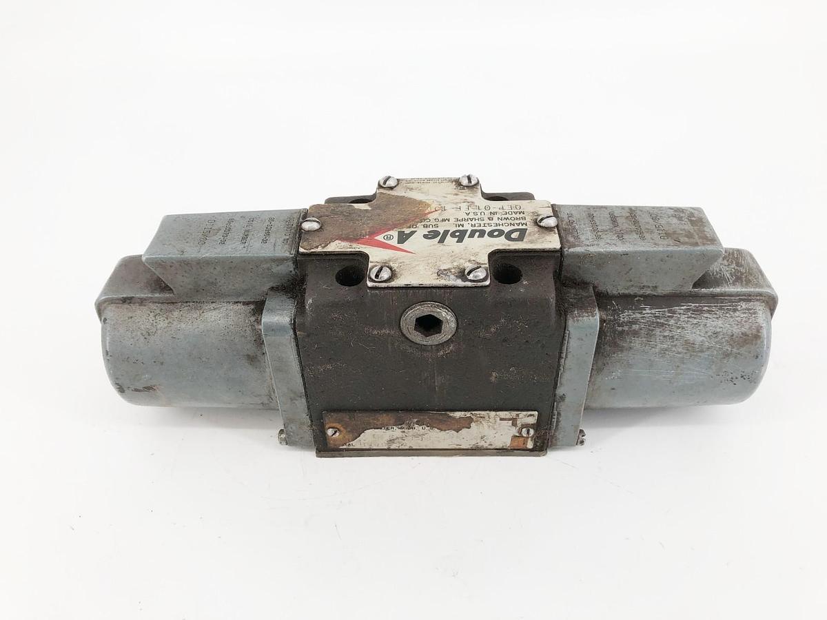 Used Double A QFP-01-FF-10D3 Solenoid Valve 115V QM-01-C-L-10D3