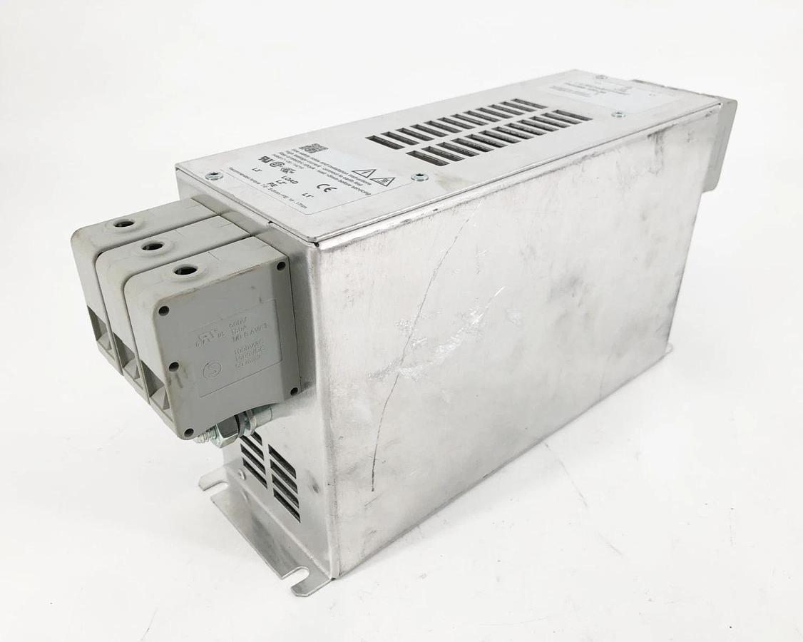 Used Schaffner FN3258-100-35 Ultra-Compact EMC/RFI Line Filter 3Ø 480/275VAC 100A