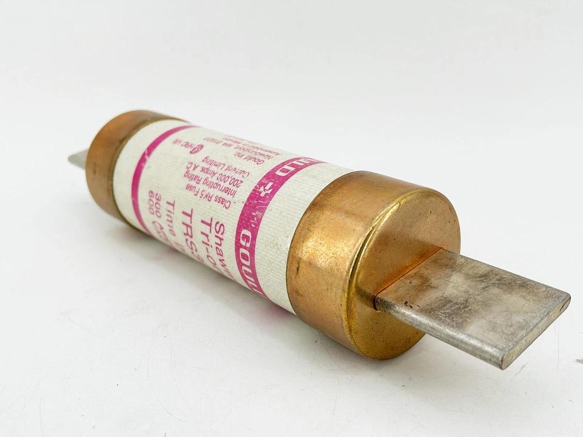 New Gould Shawmut TRS300R Time Delay Current Limiting Fuse 300A 600V RK5