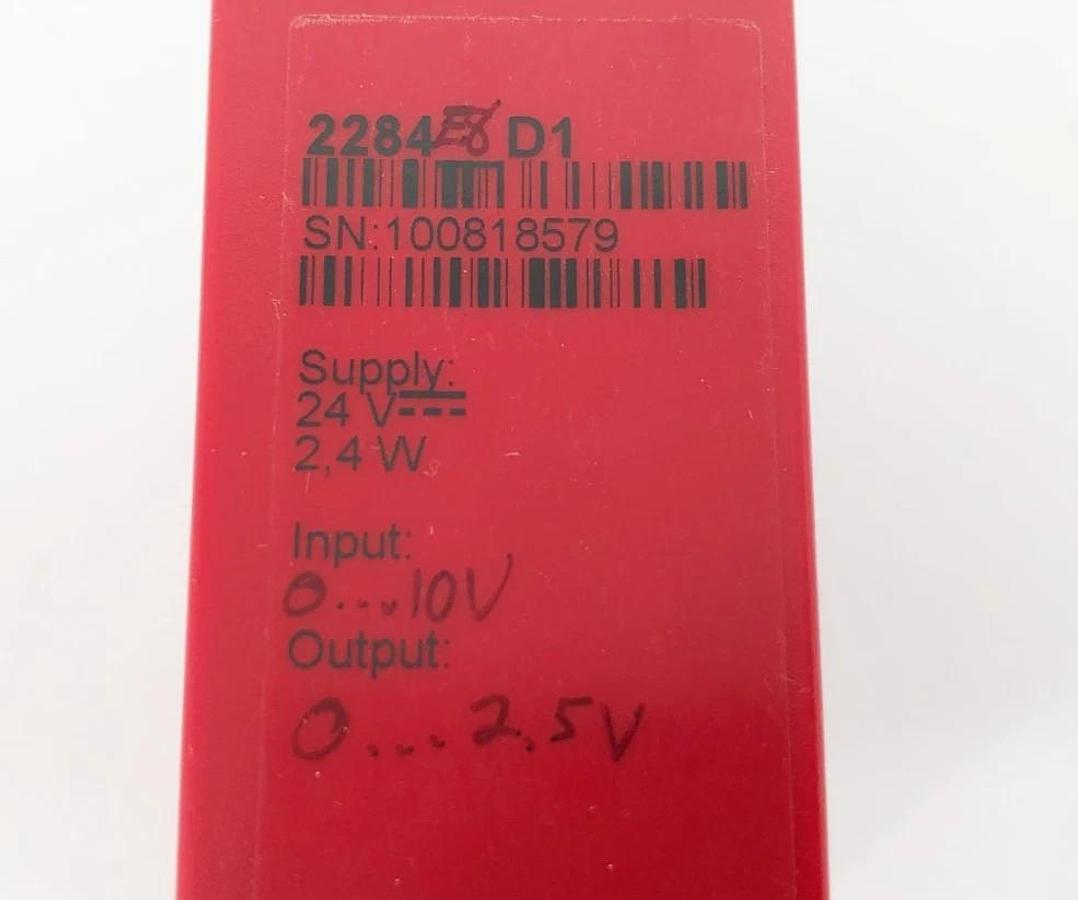 New PR Electronics 2284E8 D1 Isolation Amplifier 24VDC 2.4W 2284 D1