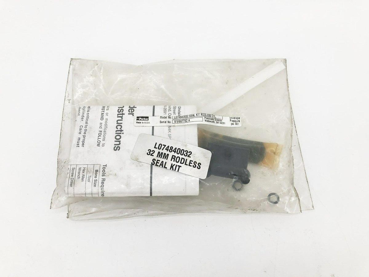 New Parker L074840032 Rodless Seal Kit 32mm