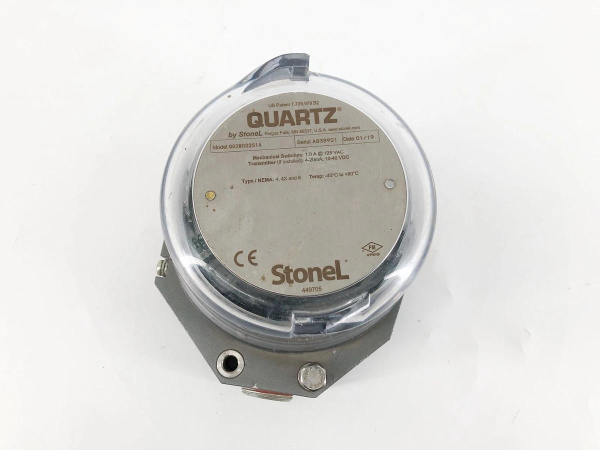 Used Stonel QG2WC02S1A Limit Switch 1A 125VAC 4-20mA 10-40VDC