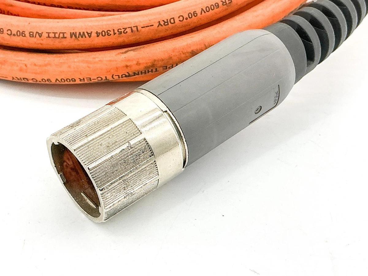 Used Allen Bradley 2090-CPWM7DF-14AA04 Power Feedback Cable 600V 13' Ser.A