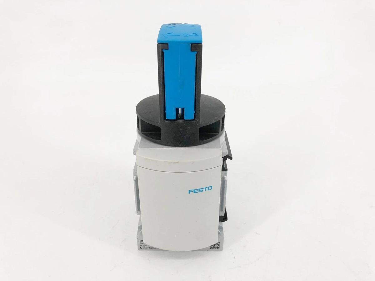 New Festo MS6-EM1-1/2 Manual On/Off Pneumatic Valve 541267 - No Box