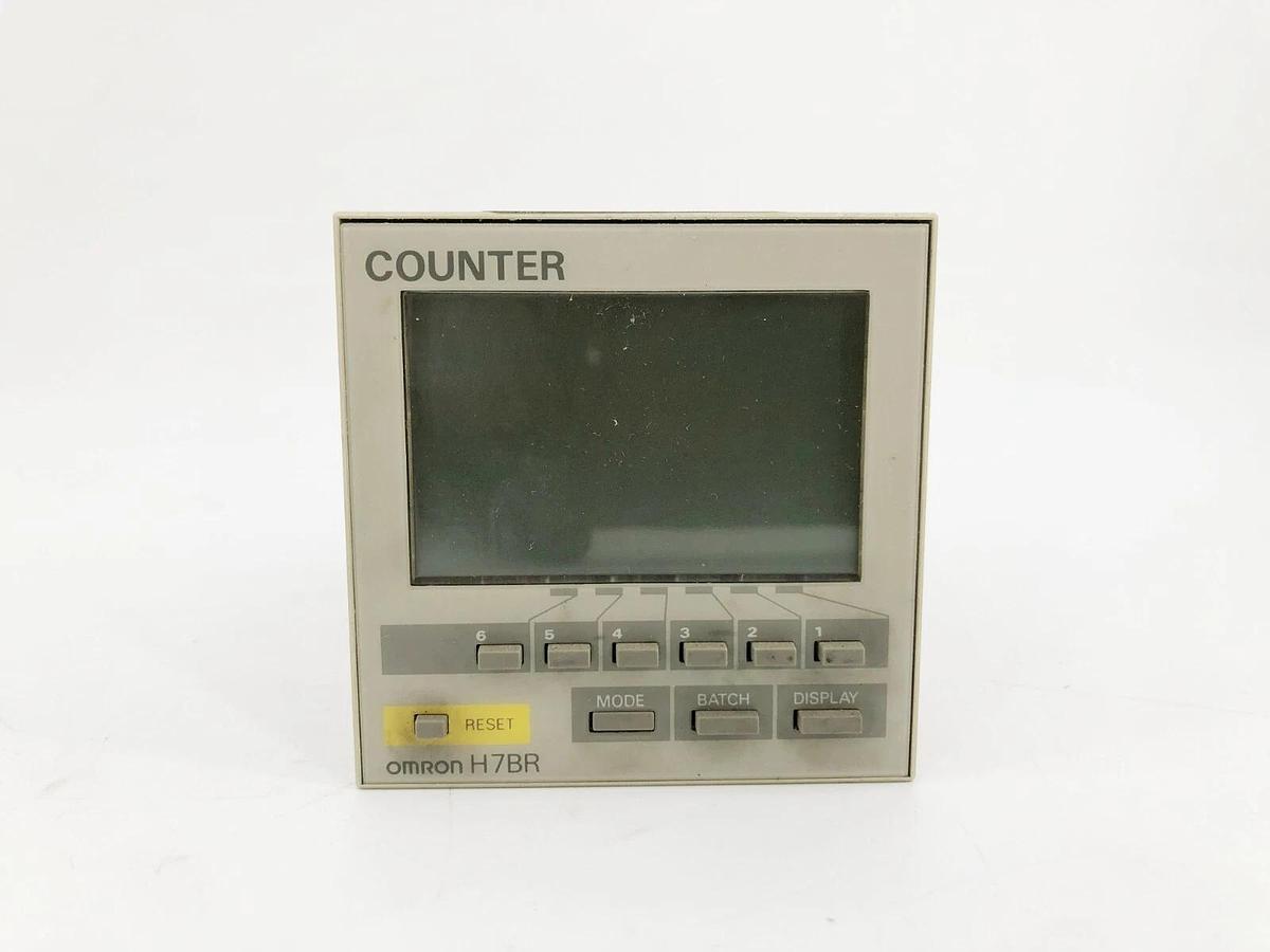 New Omron H7BR-BWV-500 Counter 2 Stage 100-240VAC 0-999999