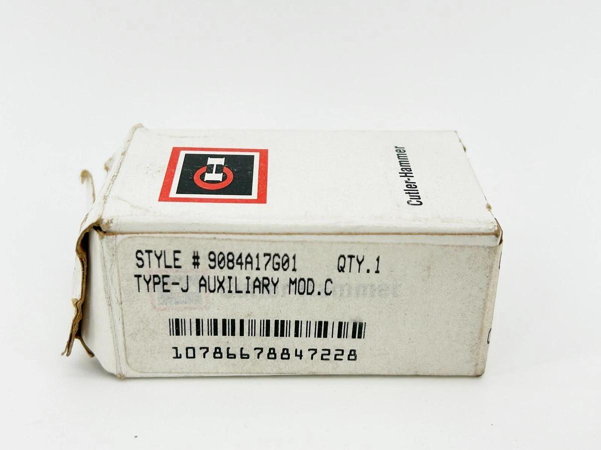 New Cutler Hammer J11 Auxiliary Contact NMA A600 AC R300 DC 9084A17G01