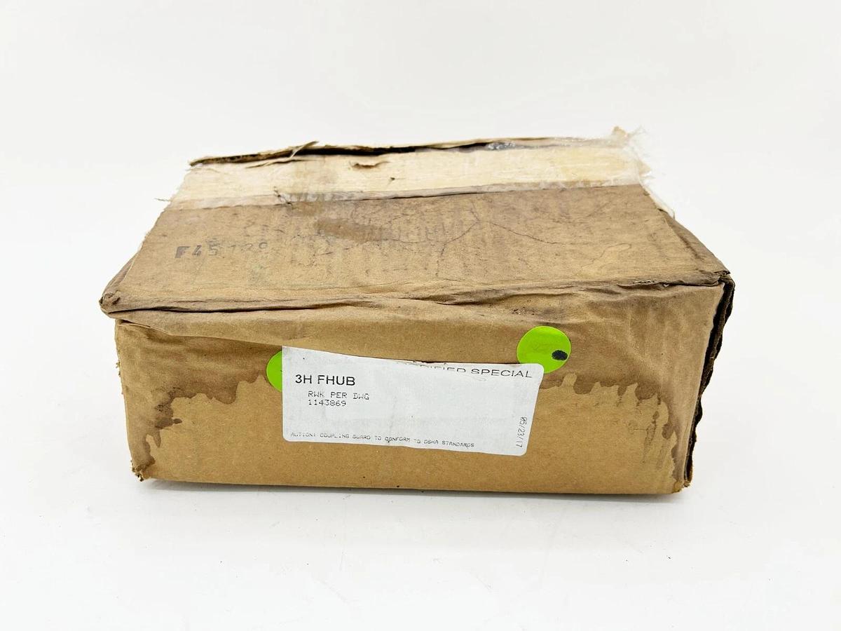 New Kop-Flex 1159586 3H Fhub Gear Coupling Tapered Bore 3.7"X3.9"