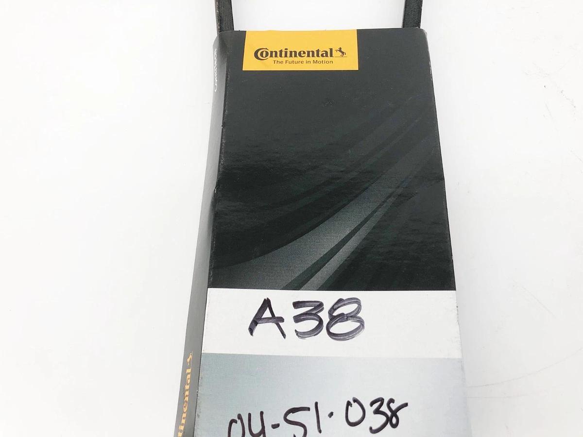Lot of 2 New Continental A38 V-Belts 13x995 - No Box
