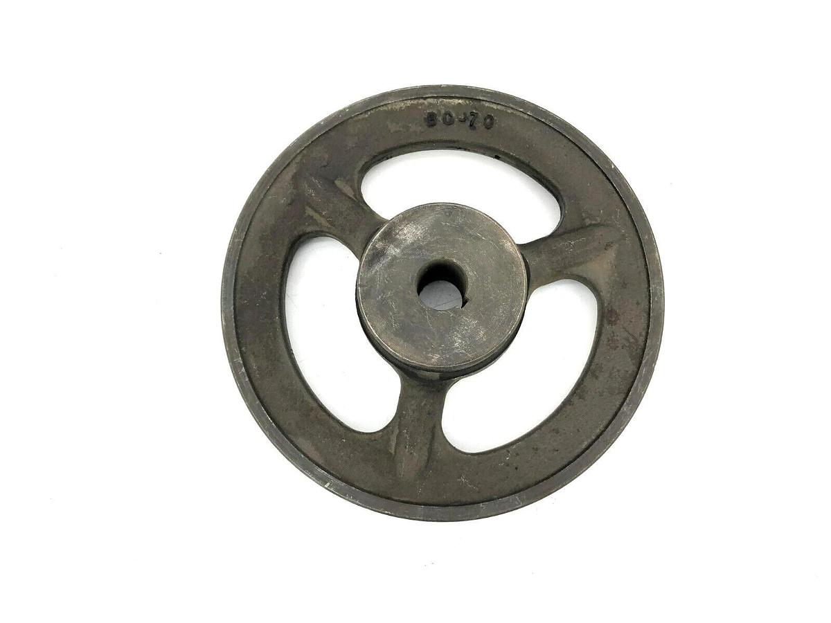 New Unbranded BC-70 Single Groove Sheave, 7" OD, 3/4" Bore