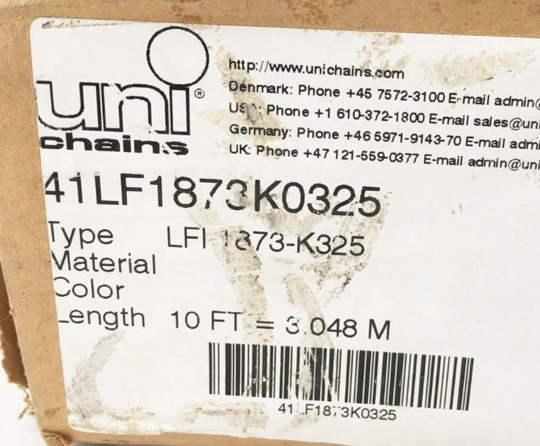 New Uni Chains 41LF1873K0325 Chain 9-1/2 FT. LFI 1873-K325
