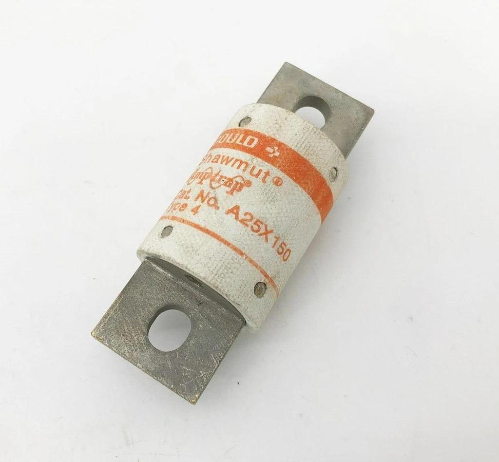 Lot of 5 New Gould Shawmut A25X150 Semiconductor Fuse 250V 150A Type 4