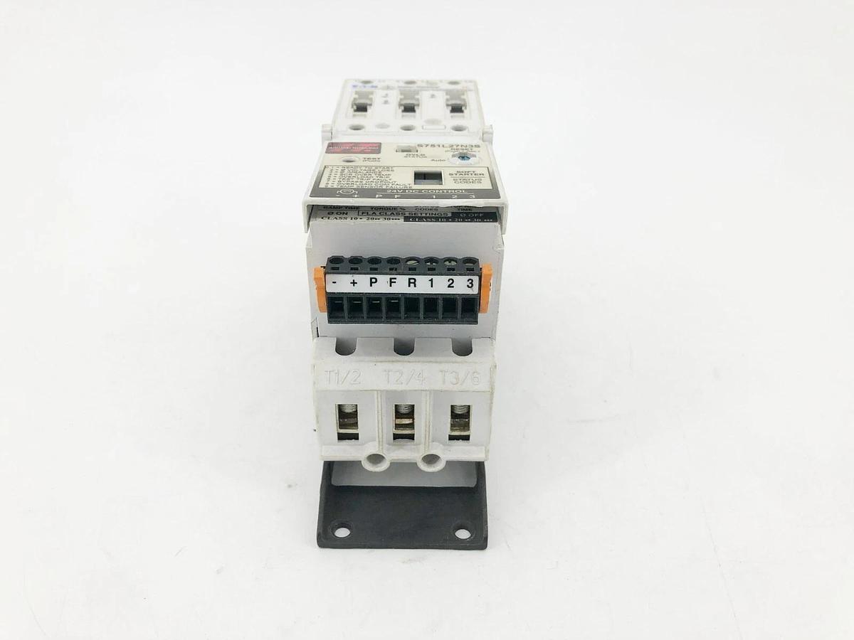 Used Eaton Cutler-Hammer S751L27N3S Soft Starter 27A 575VAC Max 24VDC Coil
