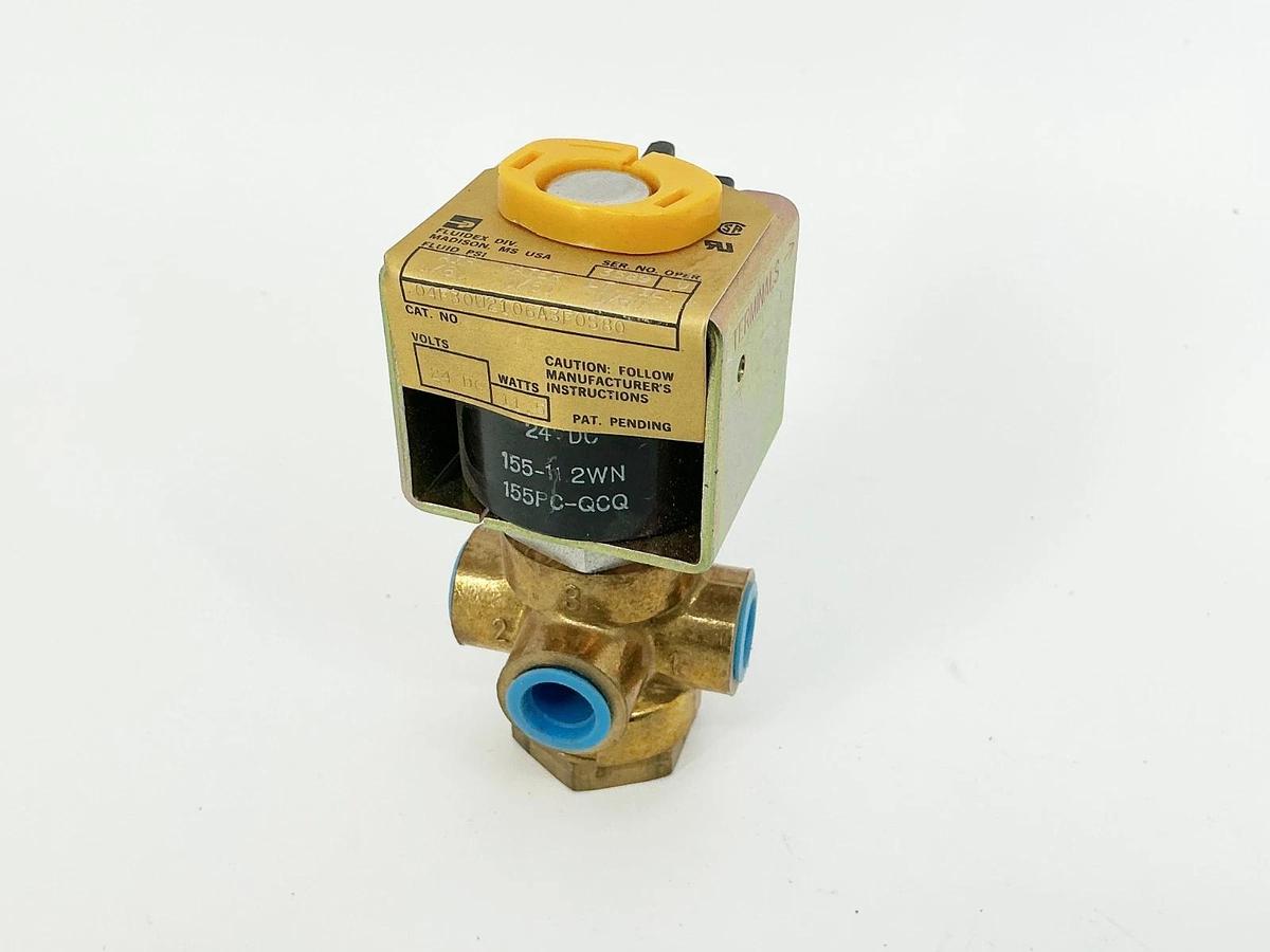 New Parker 04F30U-2106A-3FO580 Solenoid Valve 24VDC 11.5W - No Box