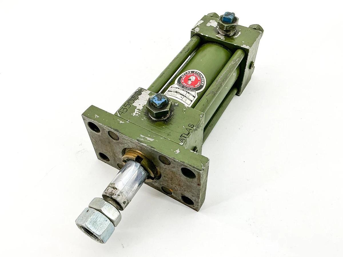 Used Atlas Cylinders H-RFF-2 Pneumatic Cylinder 2" Bore 3" Stroke