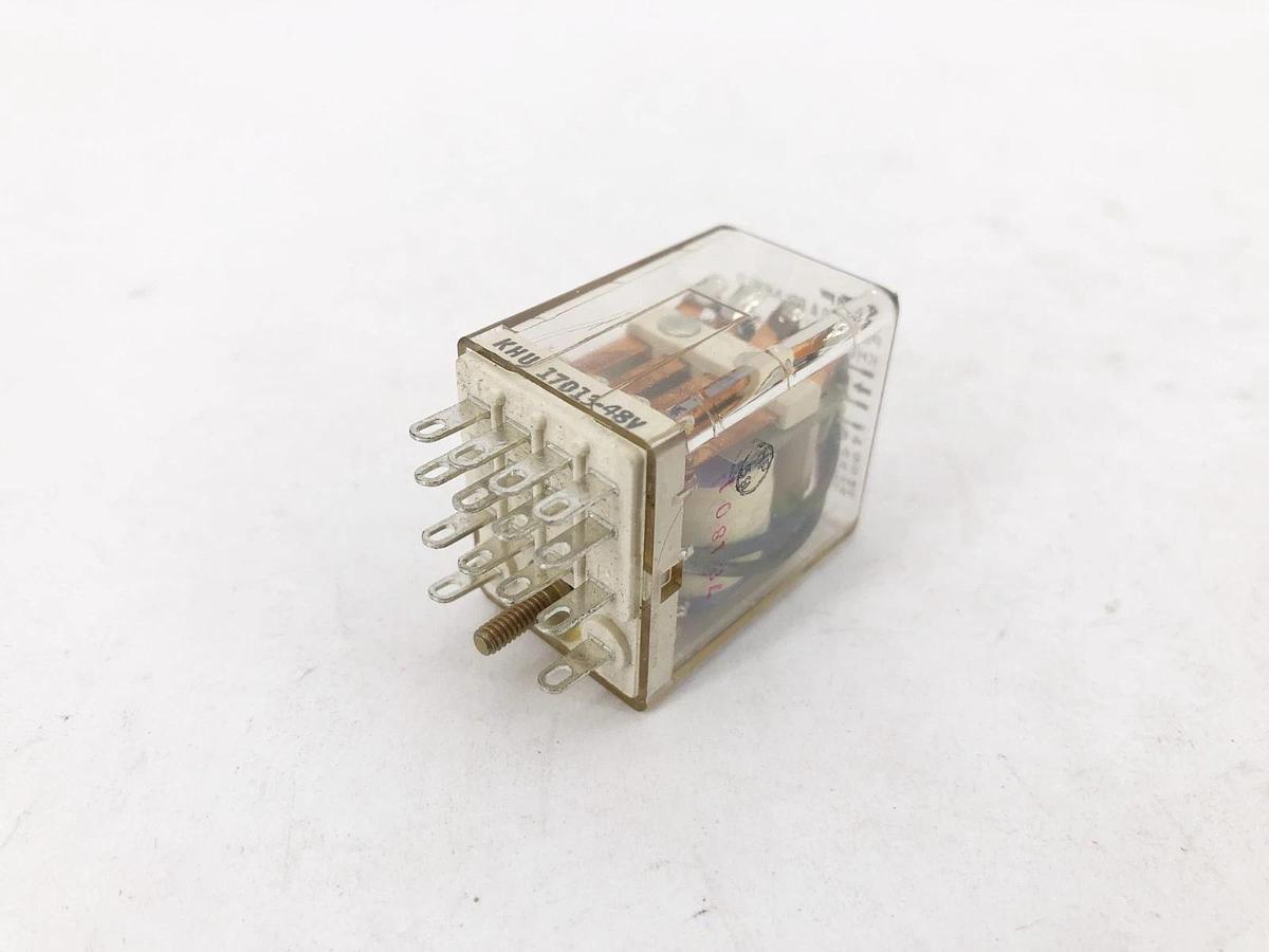 New Potter & Brumfield KHU17D13-48V Relay 4PDT 2A 48VDC