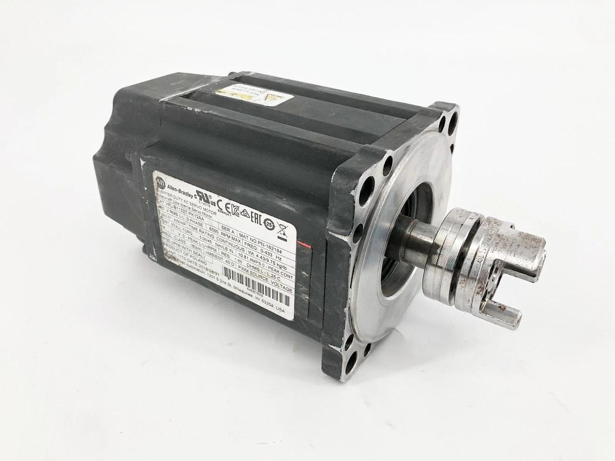 Used Allen Bradley VPL-B1152T-PK12AA Servo Motor (For Parts Only)