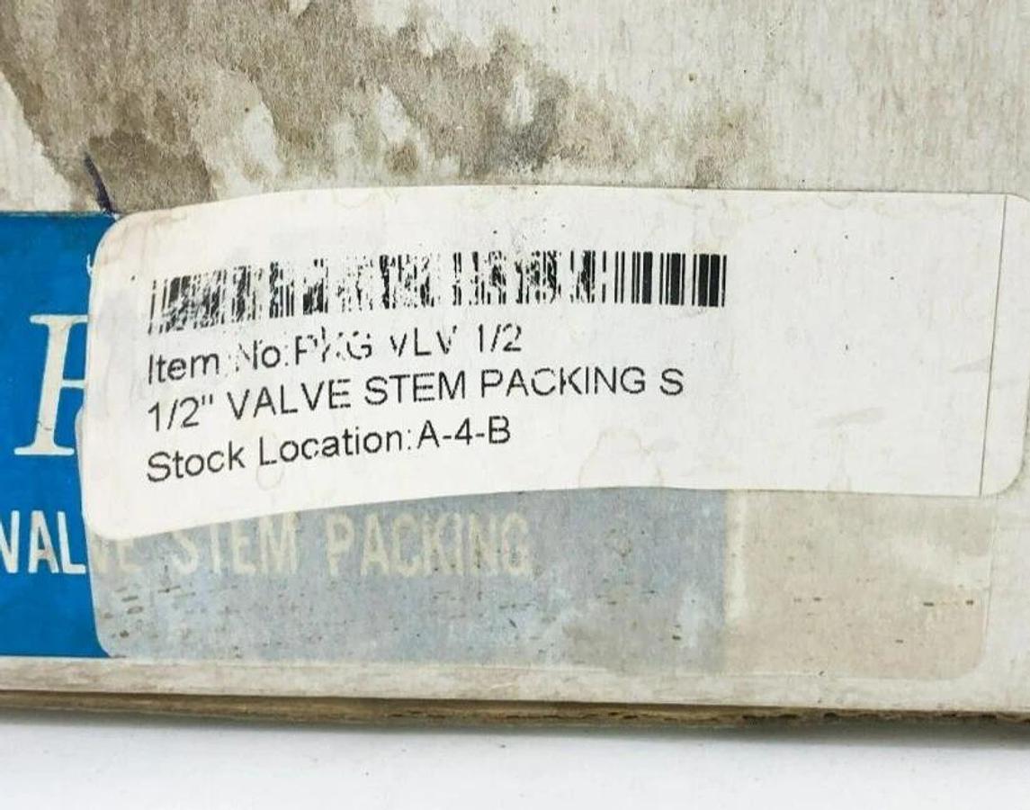 New Inertex PKG VLV 1/2 Valve Stem Packing PTFE 1" x 12'