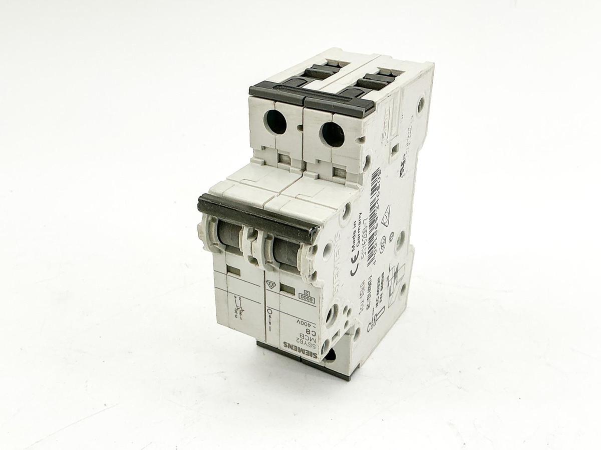 New Siemens 5SY6208-7 Mini Circuit Breaker 400V 2P - No Box