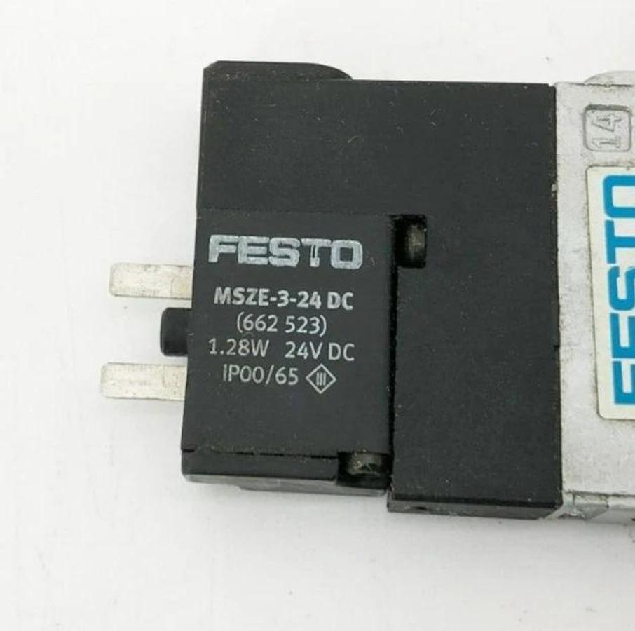Used Festo CPE10-M1BH-5L-QS-4 Solenoid Valve 196882
