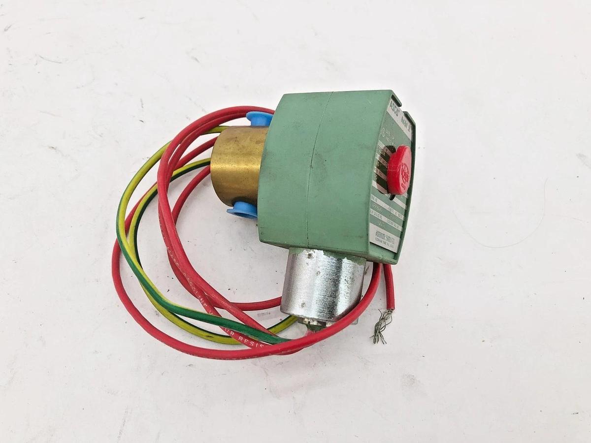 New Asco 8262G2 24VDC Solenoid Valve 1/2" NPT 2-Way NC