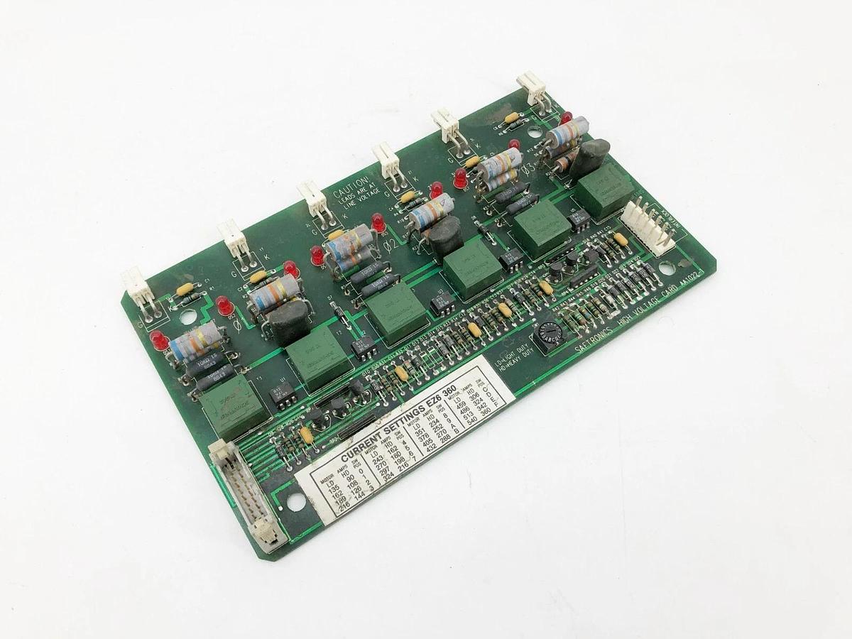 Used Saftronics AA1022-1 High Voltage Circuit Board